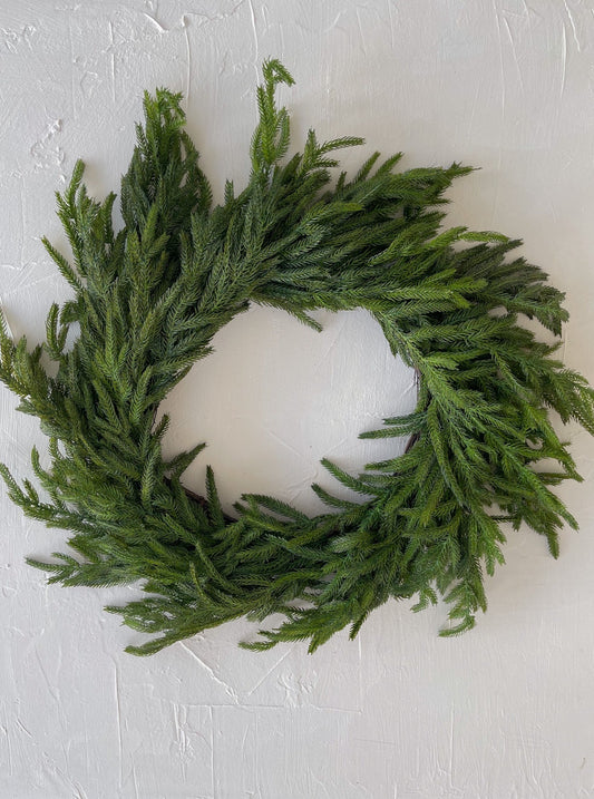 Pine Artificial Wreath