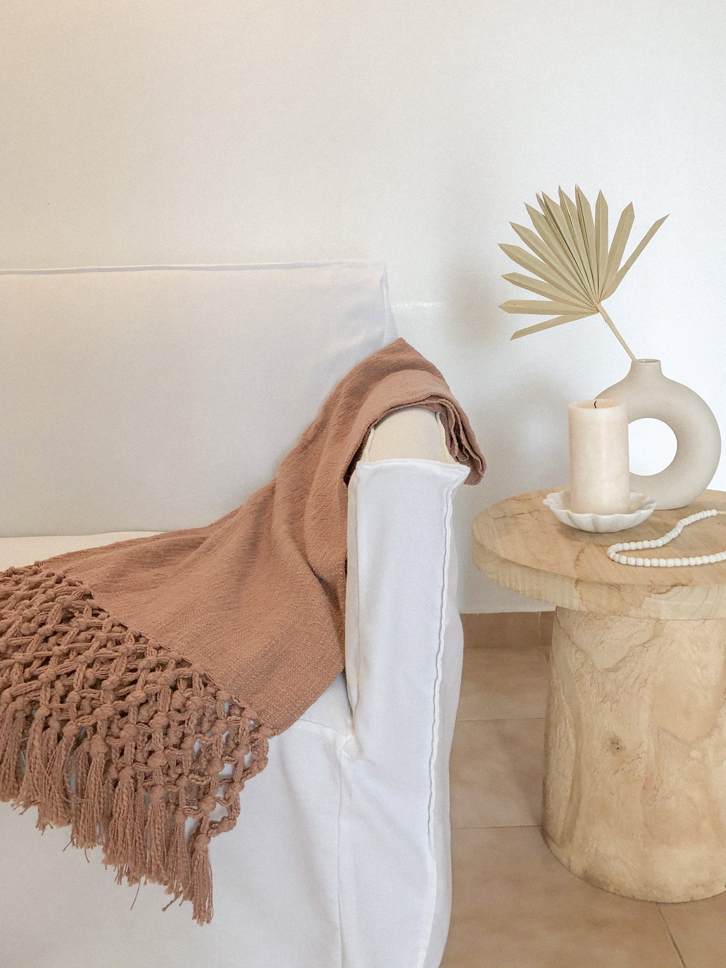 Throw Blanket-Brown