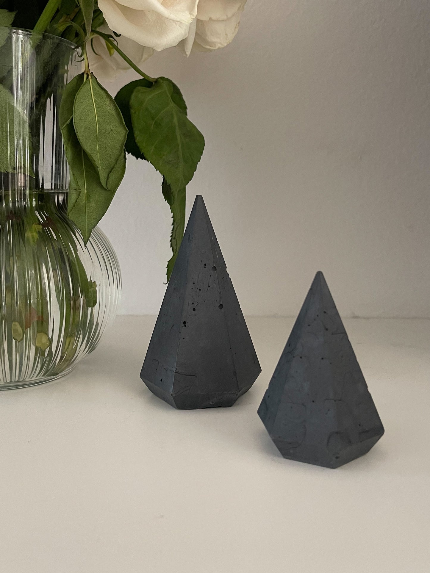 Ring Hexagonal Pyramid- Set of 2